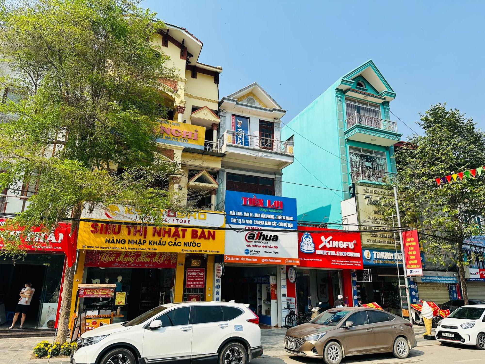 Huong Thao Hostel & Tours Diện Biên Phủ Exteriör bild