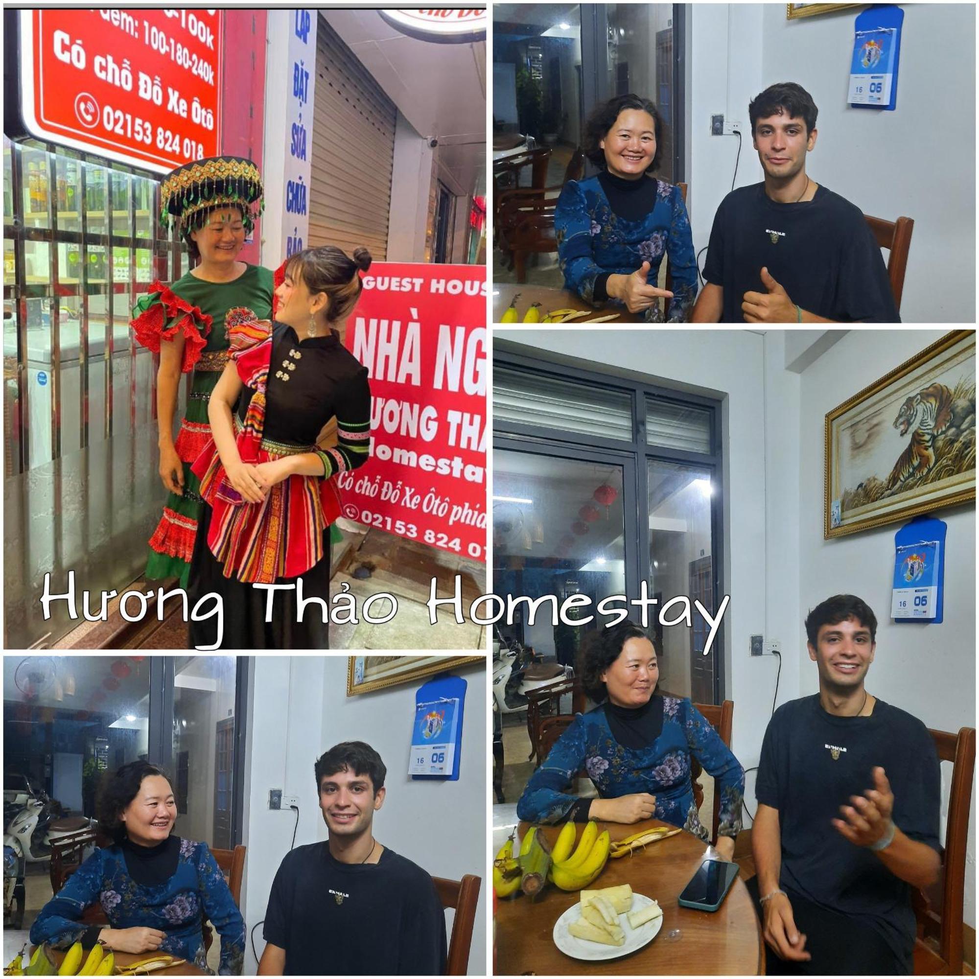 Huong Thao Hostel & Tours Diện Biên Phủ Exteriör bild
