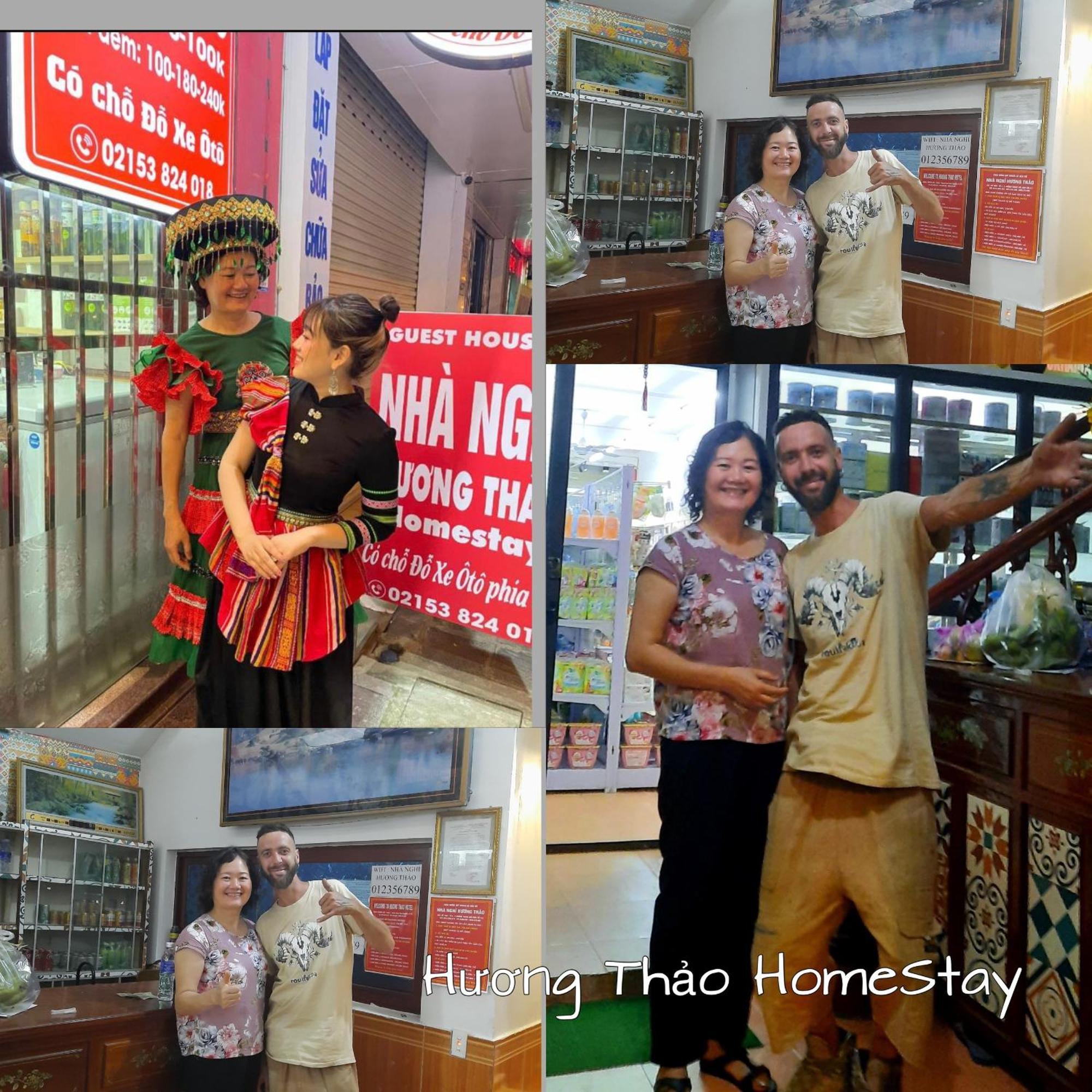 Huong Thao Hostel & Tours Diện Biên Phủ Exteriör bild