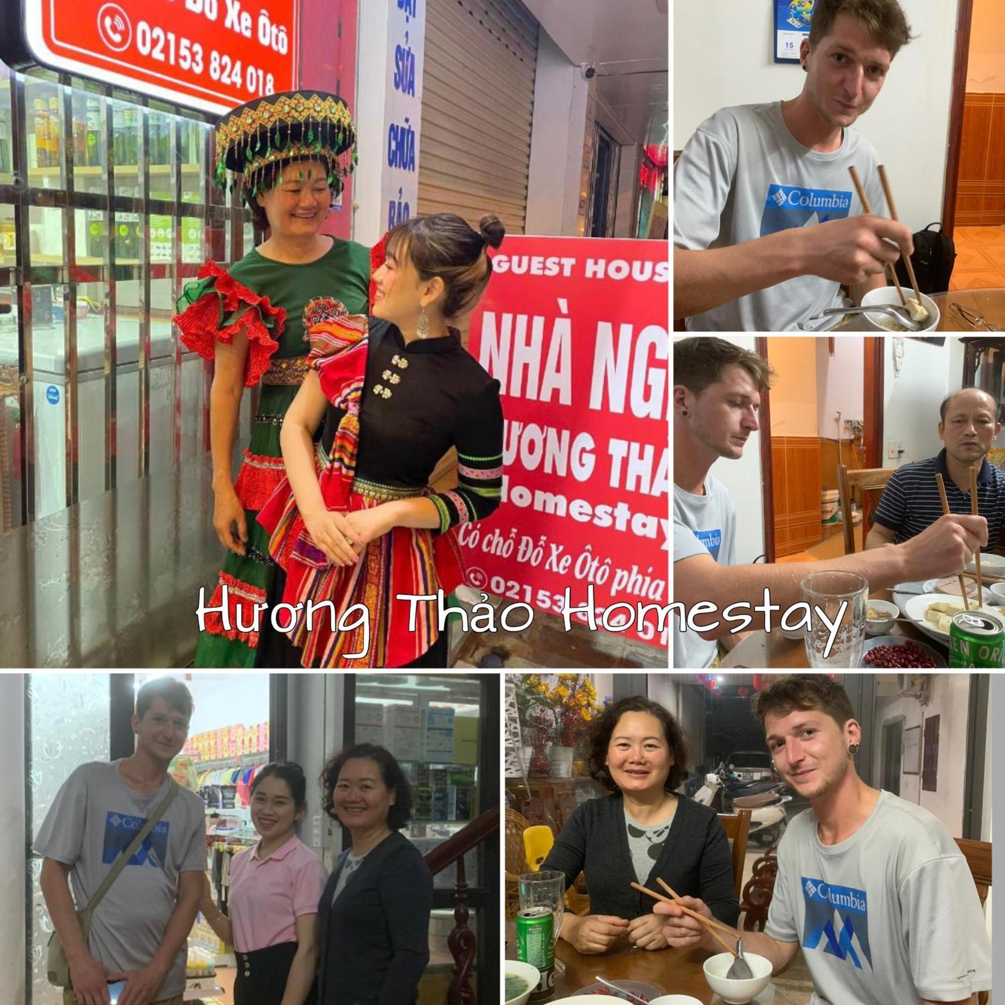 Huong Thao Hostel & Tours Diện Biên Phủ Exteriör bild
